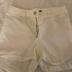 White shorts